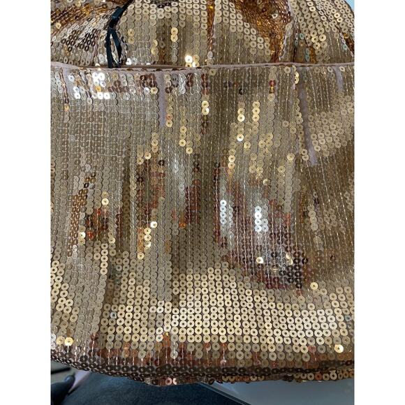 Retrofete Carlotta Savannah Sequin Embellished Long Sleeve Maxi Skirt Set XS/S - Picture 9 of 15